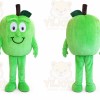 Apple Mascot Costume for Adults Custom Logo Party Character Suit