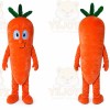 Carrot Mascot Costume for Adults Custom Logo Party Character Suit