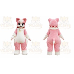 Cat Mascot Costume for Adults Custom Logo Party Character Suit