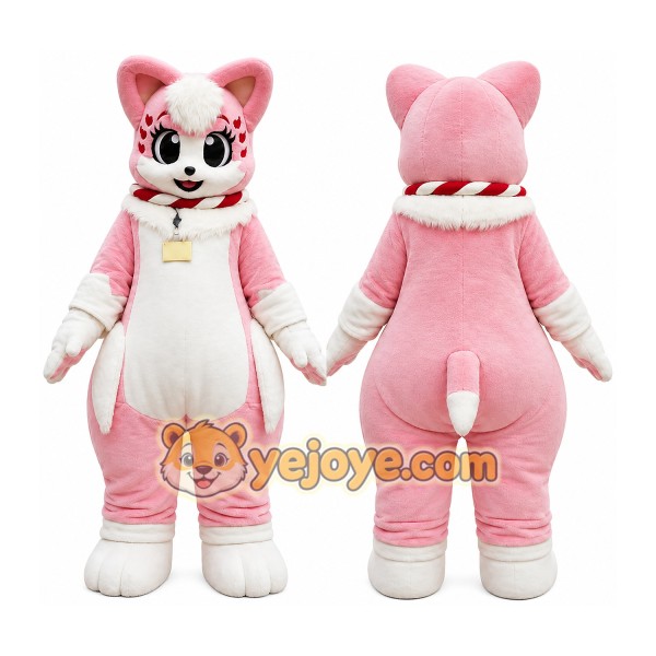 Cat Mascot Costume for Adults Custom Logo Party Character Suit