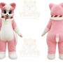 Cat Mascot Costume for Adults Custom Logo Party Character Suit
