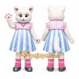 Cat Mascot Costume for Adults Custom Logo Party Character Suit