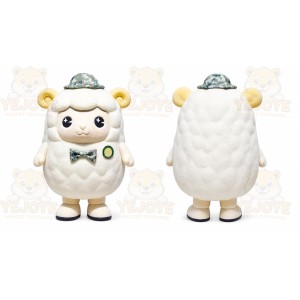 Sheep Mascot Costume for Adults Custom Logo Party Character Suit
