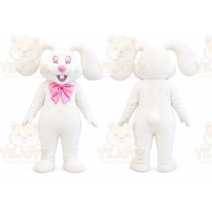 Rabbit Mascot Costume for Adults Custom Logo Party Character Suit