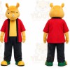 Bear Mascot Costume for Adults Custom Logo Party Character Suit