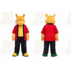 Bear Mascot Costume for Adults Custom Logo Party Character Suit