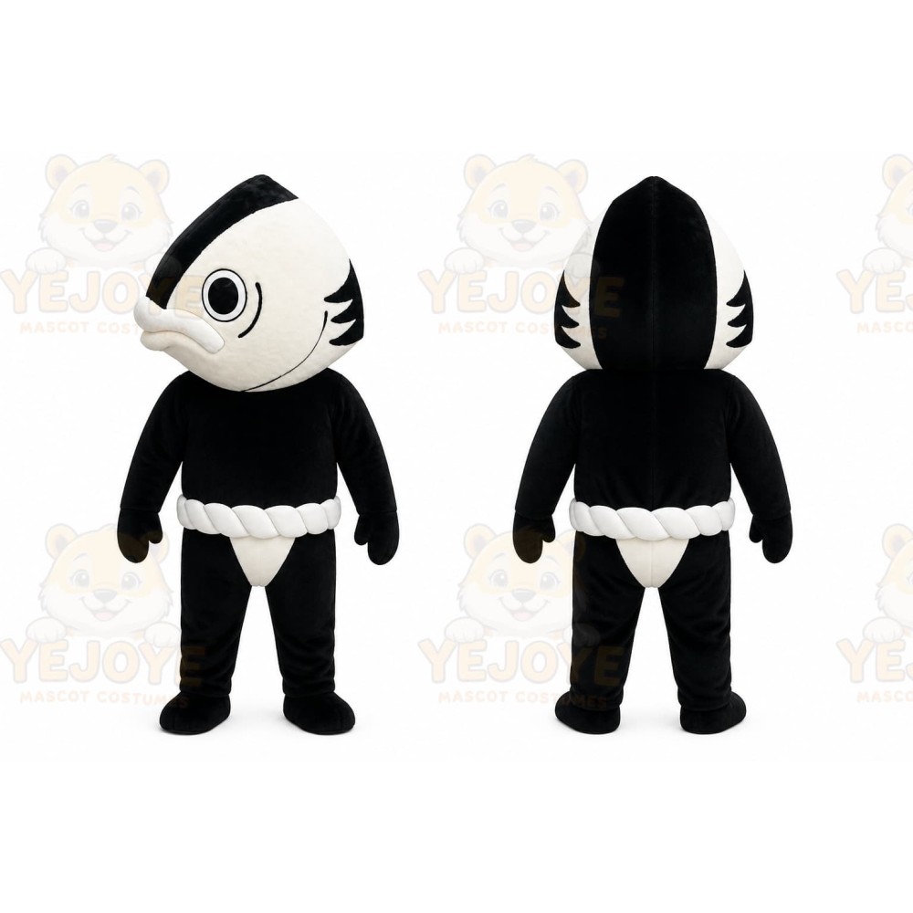 Fish Mascot Costume for Adults Custom Logo Party Character Suit