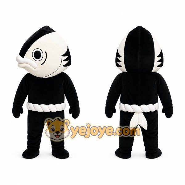 Fish Mascot Costume for Adults Custom Logo Party Character Suit