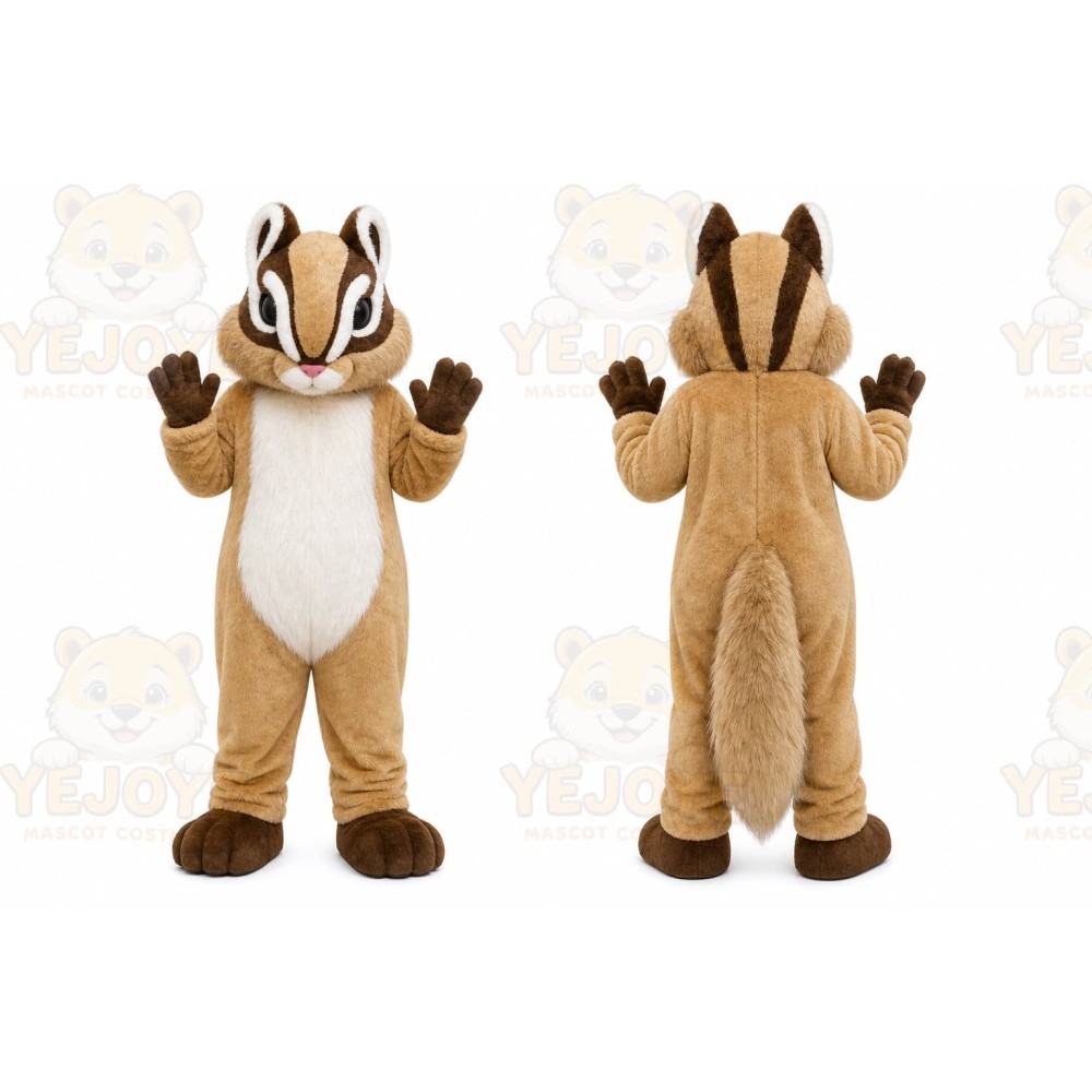 Squirrel Mascot Costume for Adults Custom Logo Party Character Suit