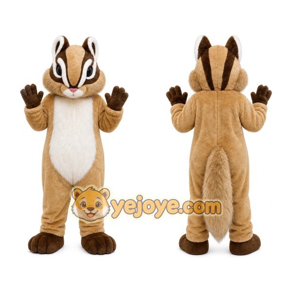 Squirrel Mascot Costume for Adults Custom Logo Party Character Suit