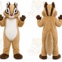 Squirrel Mascot Costume for Adults Custom Logo Party Character Suit