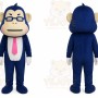 Monkey Mascot Costume for Adults Custom Logo Party Character Suit