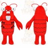 Lobster Mascot Costume for Adults Custom Logo Party Character Suit