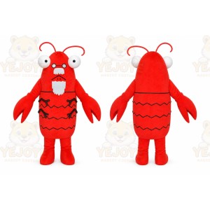 Lobster Mascot Costume for Adults Custom Logo Party Character Suit