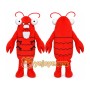 Lobster Mascot Costume for Adults Custom Logo Party Character Suit