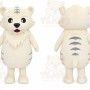 Tiger Mascot Costume for Adults Custom Logo Party Character Suit