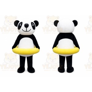 Panda Mascot Costume for Adults Custom Logo Party Character Suit
