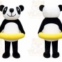 Panda Mascot Costume for Adults Custom Logo Party Character Suit