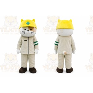 Cat Mascot Costume for Adults Custom Logo Party Character Suit