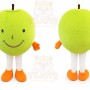 Apple Mascot Costume for Adults Custom Logo Party Character Suit