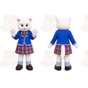 Cat Mascot Costume for Adults Custom Logo Party Character Suit
