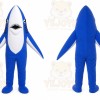 Shark Mascot Costume for Adults Custom Logo Party Character Suit