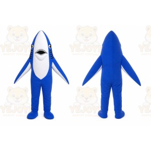 Shark Mascot Costume for Adults Custom Logo Party Character Suit