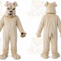 Dog Mascot Costume for Adults Custom Logo Party Character Suit