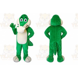 Crocodile Mascot Costume for Adults Custom Logo Party Character Suit