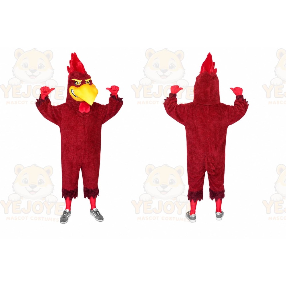 Rooster Mascot Costume for Adults Custom Logo Party Character Suit