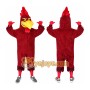 Rooster Mascot Costume for Adults Custom Logo Party Character Suit