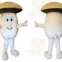 Mushroom Mascot Costume for Adults Custom Logo Party Character Suit
