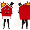 House Mascot Costume for Adults Custom Logo Party Character Suit
