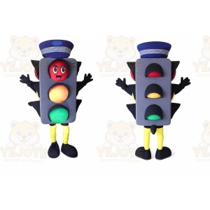 Traffic Light Mascot Costume for Adults Custom Logo Party Character Suit
