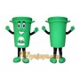 Trash Can Mascot Costume for Adults Custom Logo Party Character Suit