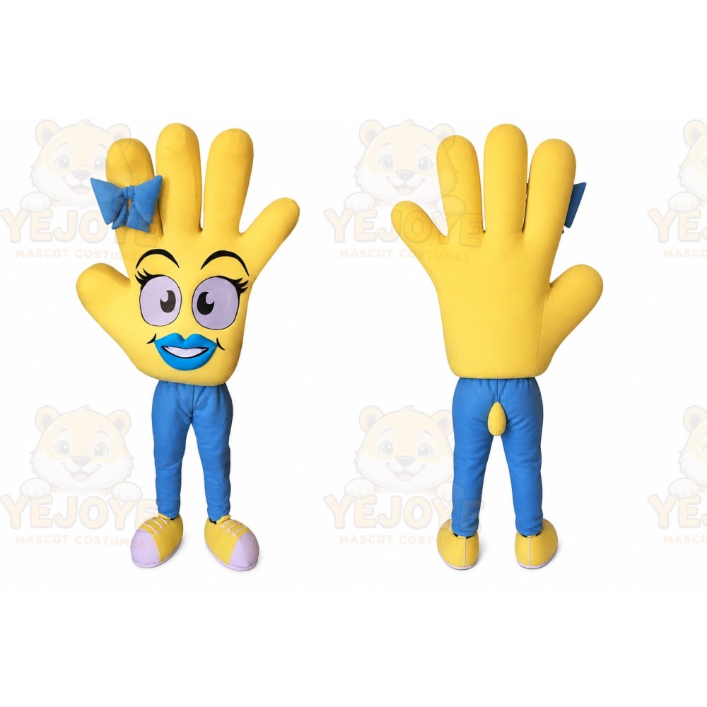 Hand Mascot Costume for Adults Custom Logo Party Character Suit