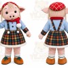 Pig Mascot Costume for Adults Custom Logo Party Character Suit