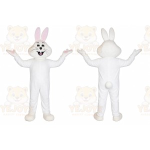 Rabbit Mascot Costume for Adults Custom Logo Party Character Suit