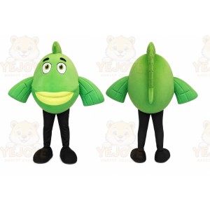 Fish Mascot Costume for Adults Custom Logo Party Character Suit
