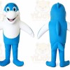 Shark Mascot Costume for Adults Custom Logo Party Character Suit