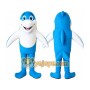 Shark Mascot Costume for Adults Custom Logo Party Character Suit