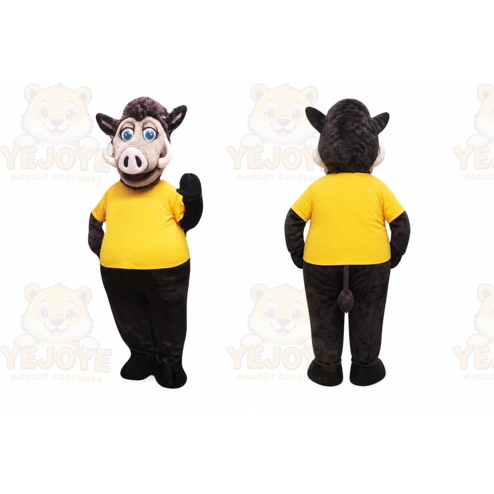 Pig Mascot Costume for Adults Custom Logo Party Character Suit