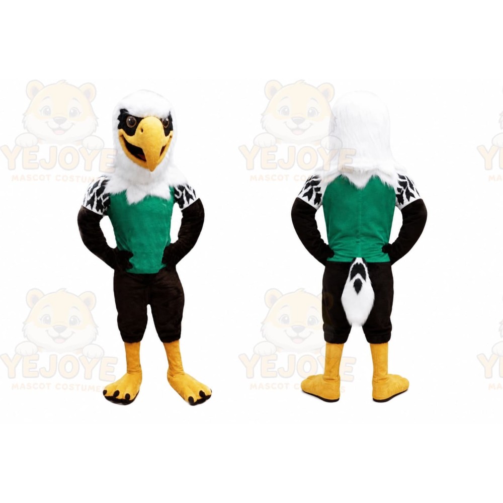 Eagle Mascot Costume for Adults Custom Logo Party Character Suit