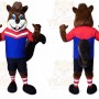 Squirrel Mascot Costume for Adults Custom Logo Party Character Suit