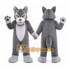 Wolf Mascot Costume for Adults Custom Logo Party Character Suit