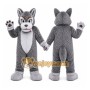 Wolf Mascot Costume for Adults Custom Logo Party Character Suit