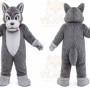 Wolf Mascot Costume for Adults Custom Logo Party Character Suit