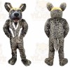 Hyena Mascot Costume for Adults Custom Logo Party Character Suit