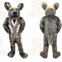 Hyena Mascot Costume for Adults Custom Logo Party Character Suit