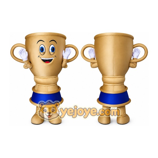 Trophy Mascot Costume for Adults Custom Logo Party Character Suit